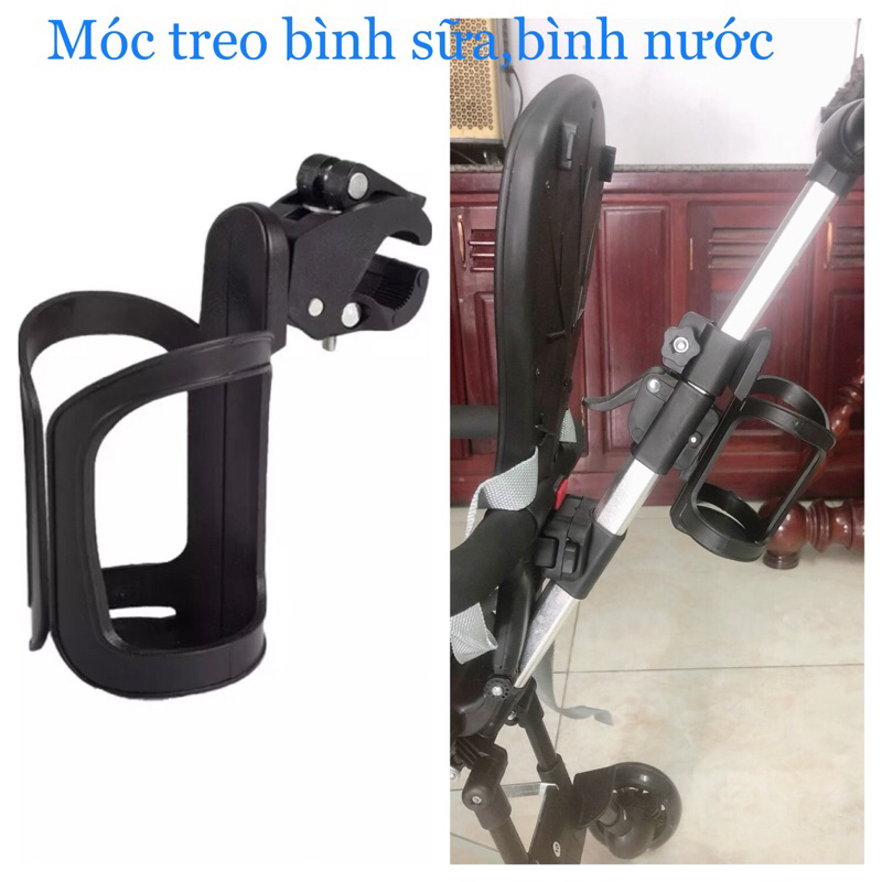 [Phụ kiện rời Gọng treo bình sữa,bình nước] cho bé,tháo lắp được cho xe đẩy gấp gọn,