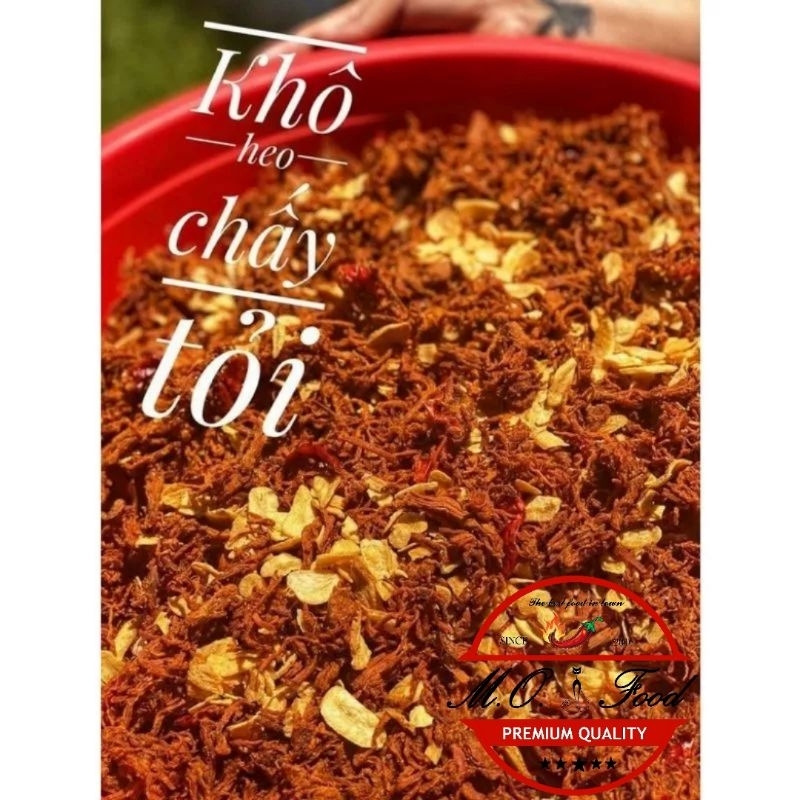 Khô Heo Cháy Tỏi Ớt 1000gr