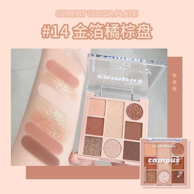 Bảng mắt 8 ô Color school playing magic cube eyeshadow