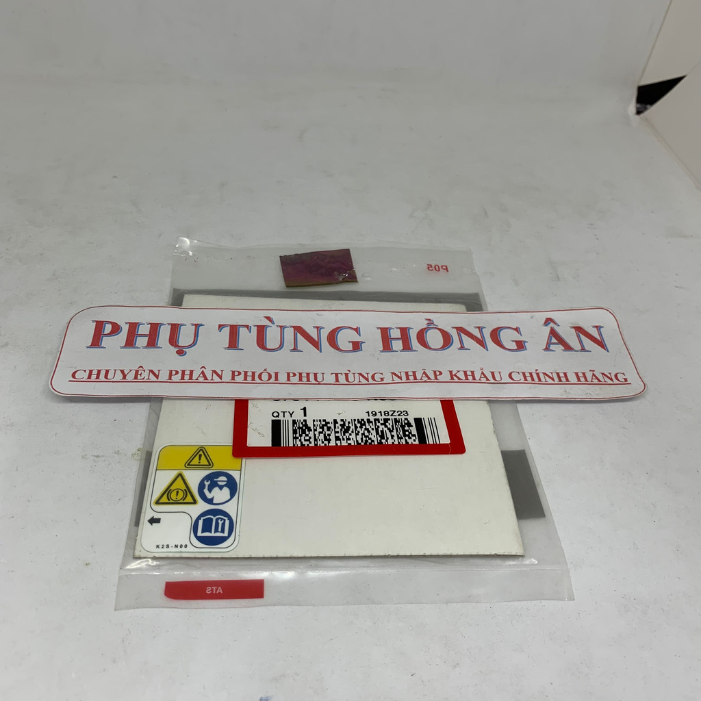 Tem cảnh báo CBS VARIO 160, CLICK 160 2022-2023 zin chính hãng Honda Indonesia- PT HỒNG ÂN