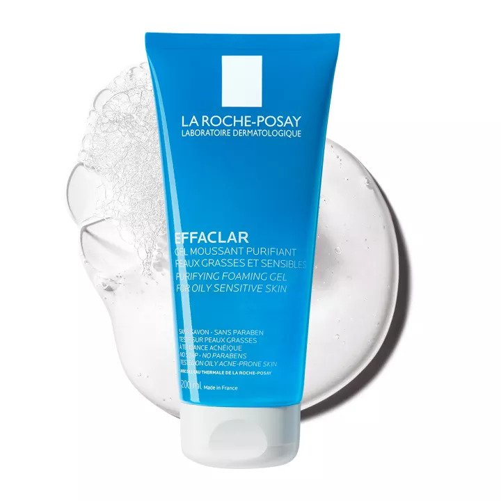 Sữa Rửa Mặt La Roche Posay Làm Sạch Da Cho Da Dầu Mụn Nhạy Cảm Effaclar Gel 200ml_Tín đồ skincare