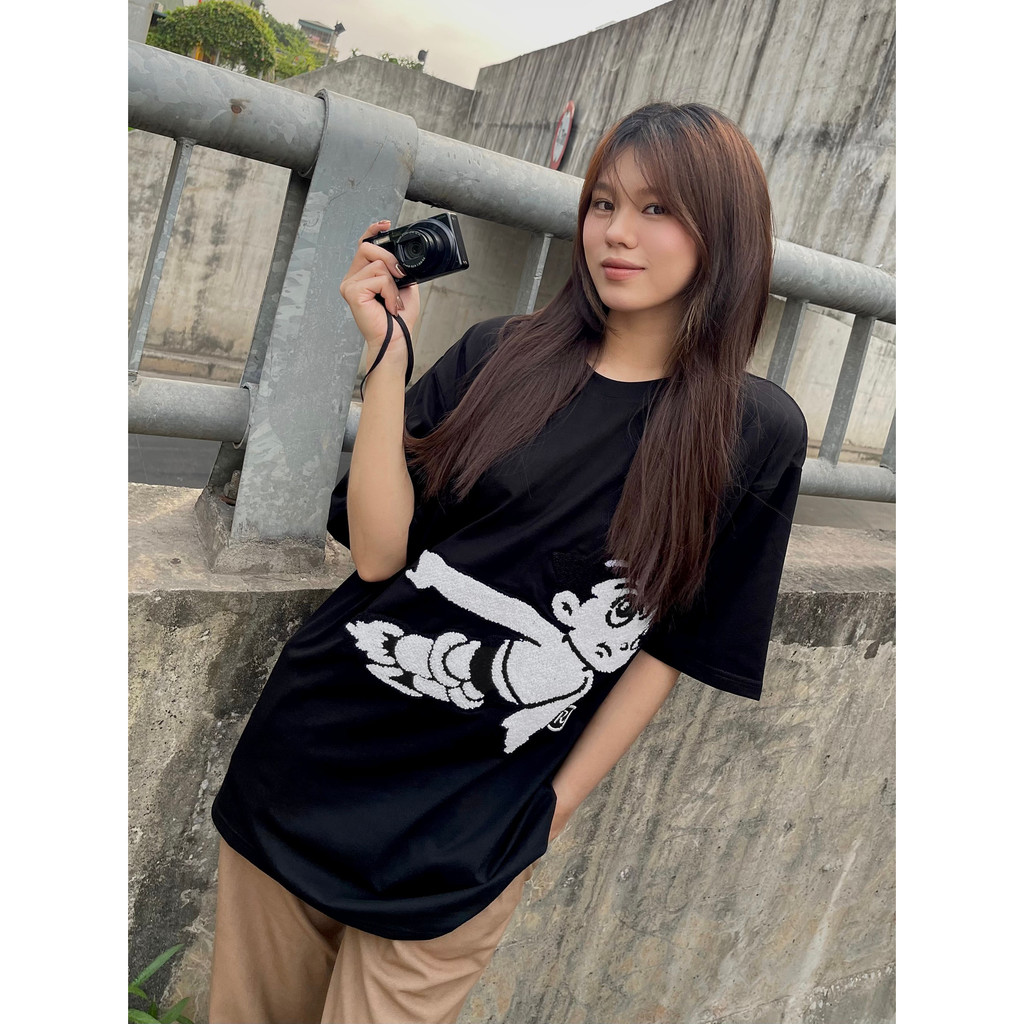 Áo Thun Thêu Xù Cao Cấp REUNION R'ASTROBOY