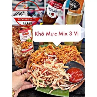 Khô Mực Sợi Mix 3 Vị 300gr
