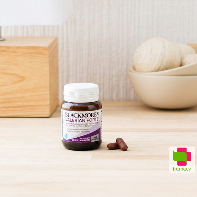 Viên uống Blackmores Valerian Forte, Úc  hỗ trợ giấc ngủ ngon cho người trên 18 tuổi