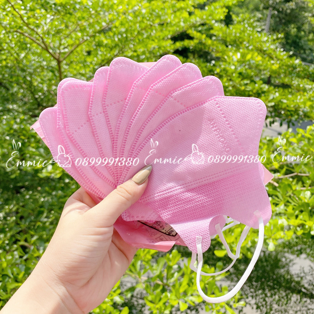 (Thùng 1000 Cái)Cái Khẩu Trang 5D AN PHONG  CAREION Mask Kháng Khuẩn, Chống Nắng Đủ Màu