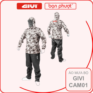 Bộ Quần Áo Mưa GIVI CAM01 (Rider Tech Range Rain Suit)