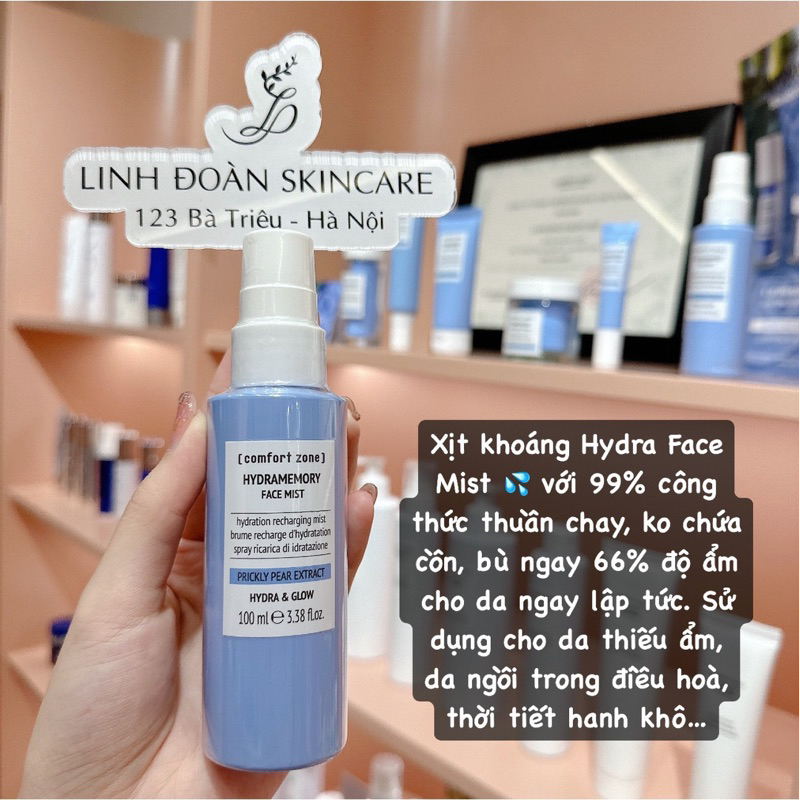 Comfort Zone Hydra Xịt dưỡng ẩm tức thì Face Mist 100ml