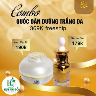 Combo dưỡng trắng da  Huỳnh Đỗ