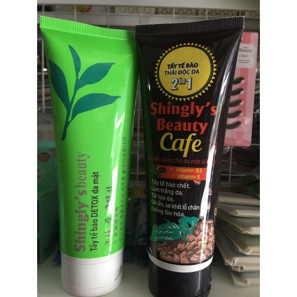Tẩy Tế Bào Da Chết Và Thải Độc Da Cà Phê Shingly's 250ml