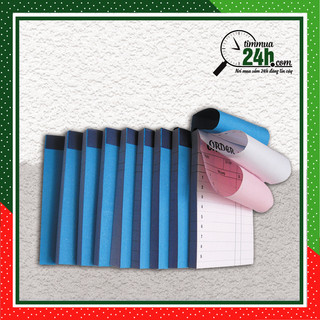 Order 2 liên, phiếu đặt món 2 liên "có số nhảy" cho nhà hàng, quán ăn