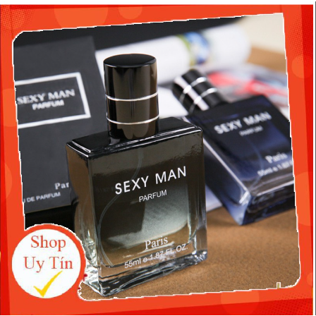 🌈 Fullbox Nước Hoa Nam Sexy Man Parfum 55ml Siêu Cuốn Hút, Hương Thơm Tươi Mới Thanh Mát Quyến Rũ Nàng