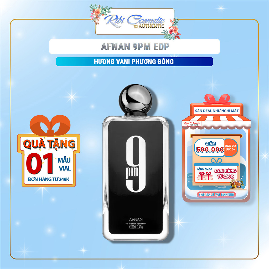 Nước hoa nam Afnan 9PM EDP clone ông hoàng bar sàn Ultra male
