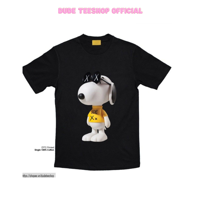 Áo Thun Unisex 100% Cotton SNOOPY T-SHIRT DUDETeeshop