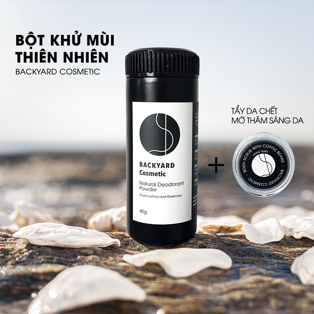 Bột Khử Mùi Backyard Cosmetics - Thơm thoáng cả ngày