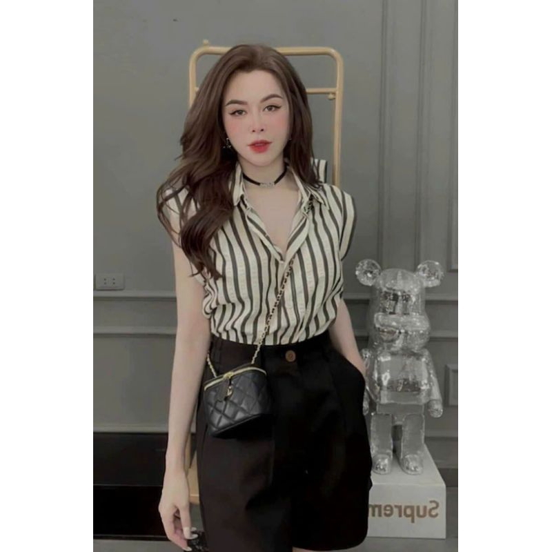 Áo Sơ Mi Kẻ Quảng Châu Siêu Hot - Áo Sơ Mi Kẻ Thời Trang- Áo Sơ Mi Đẹp
