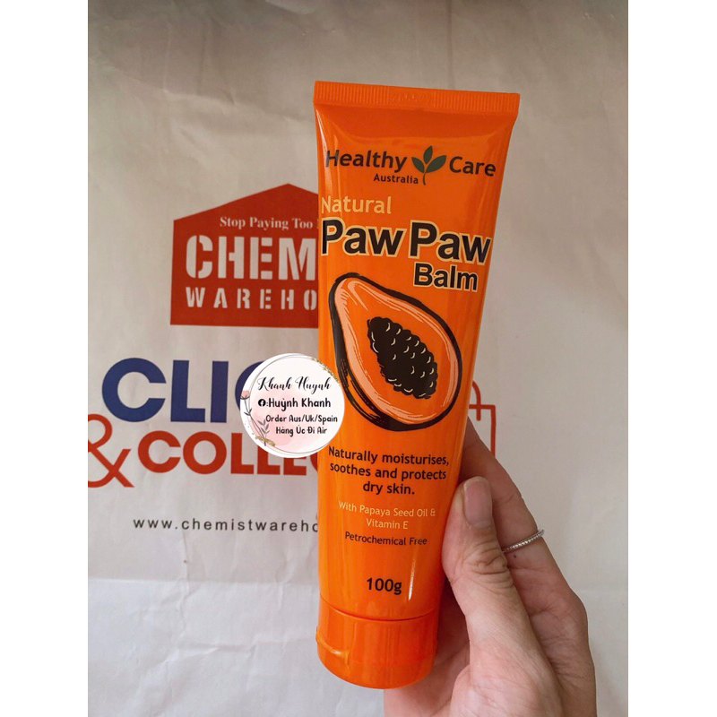 (BillChemist) Kem Dưỡng Đu Đủ Đa Năng Paw Paw của Úc