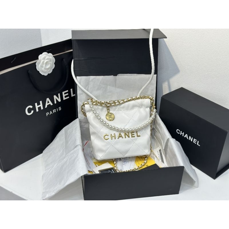 Túi xách nữ C.N da mềm tag vàng - 3 màu (đen, trắng, bạc) kèm dây da siêu đẹp fullbox vip