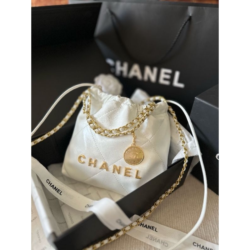 Túi xách nữ C.N da mềm tag vàng - 3 màu (đen, trắng, bạc) kèm dây da siêu đẹp fullbox vip