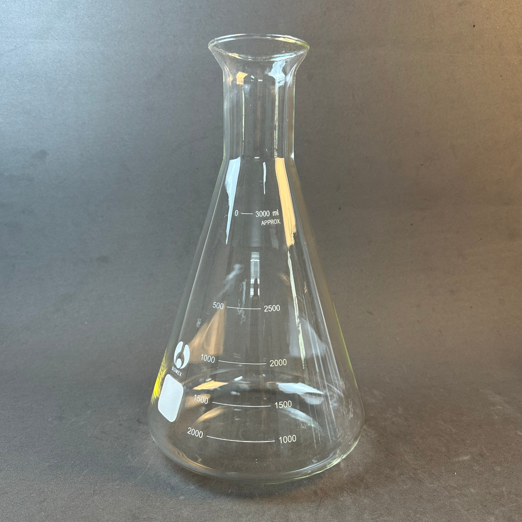 Bình Tam Giác Thủy Tinh BIOHALL  50ml, 100ml, 250ml, 500ml, 1000ml, 2000ml