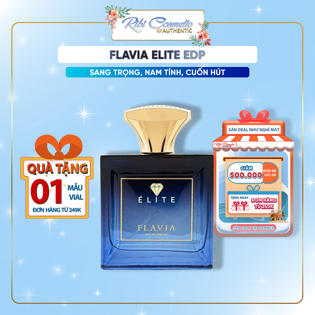 Nước hoa nam Flavia Elite EDP bản clone hoàn hảo của Roja Elysium 10ml mẫu thử
