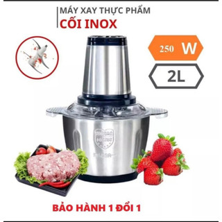 Máy xay thịt Kitchen Expert dung tích 2L cối Inox cao cấp, Máy nghiền thịt
