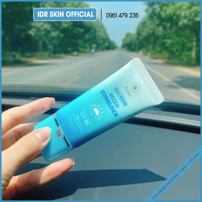Kem chống nắng Hydro Ocean regen Sunblock IDr Skin SPF 50 , PA +++