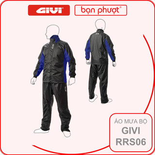 Bộ Quần Áo Mưa GIVI RRS06 ( Rider Tech Range Rain Suit)