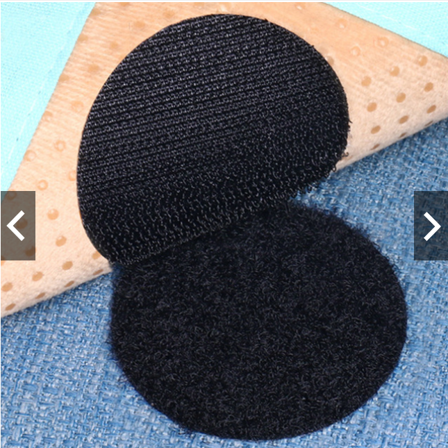 Băng dính gai tròn Velcro hai lớp có keo 3M 9448A dùng dính đồ thủ công, trang trí đồ vật trên sofa, thảm trải....