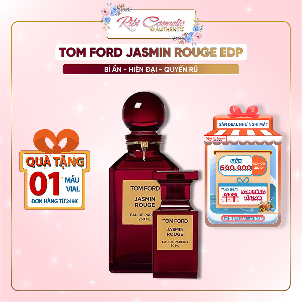 Nước Hoa Nữ Tf Jasmin Rouge Thanh Lịch, Nữ Tính, Sang Trọng Ribicosmetics