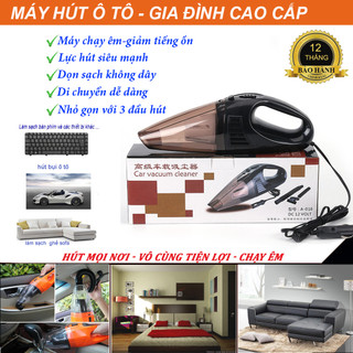 (XẢ KHO) Máy Hút Bụi Ô TÔ Cầm Tay, Máy Hút Bụi Đa Năng, Với Công Xuất Lớn Hút Sạch Bụi Bẩn ,Tiện Lợi Với 3 Đầu Hút !