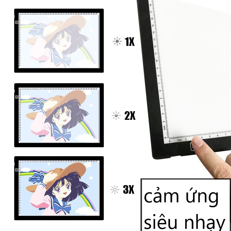 Bảng Vẽ hắt sáng Đèn LED, an toàn- D1415