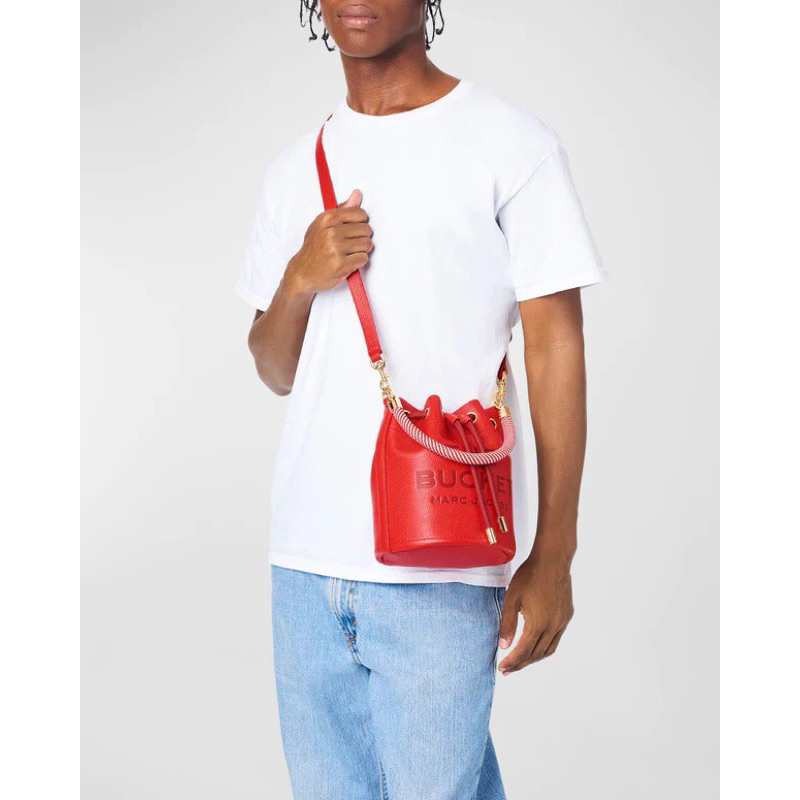 Túi Mác Jcobs bucket da bò mềm tay