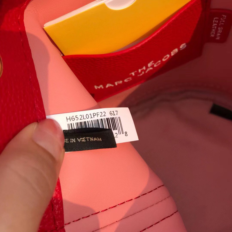 Túi Mác Jcobs bucket da bò mềm tay