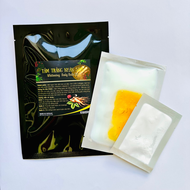 Tắm Trắng Da Nhân Sâm | Cung Cấp Sỉ Sll Hàng Tận Xưởng