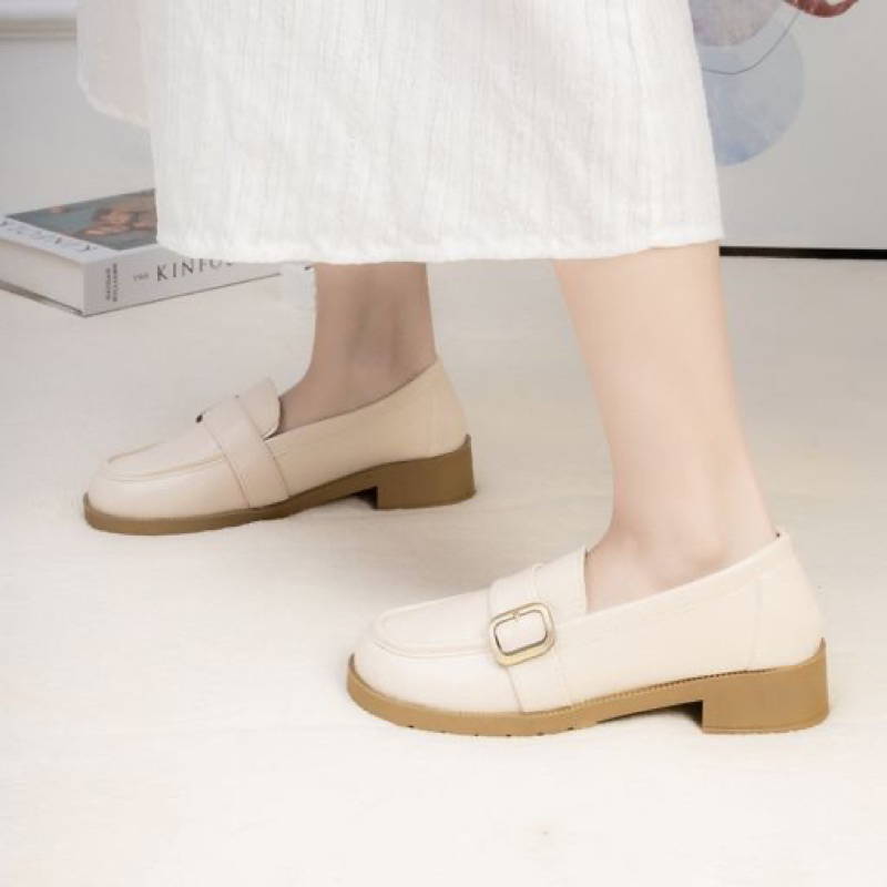 Giày Oxford  3cm Phối Khóa H101