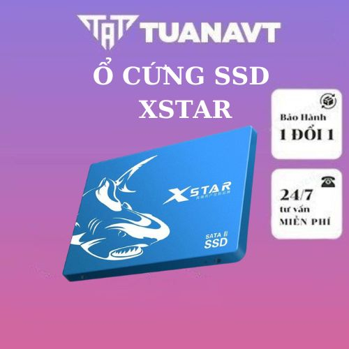 Ổ cứng SSD Xstar 120GB SATA3 Drive 2.5 Inch Sequential Read 550MB/s-Red bảo 1 đổi 1