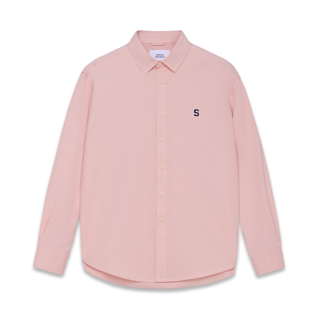 Áo sơ mi SilenceStandard Cold Oxford Thêu Logo S/Basic [SO10]