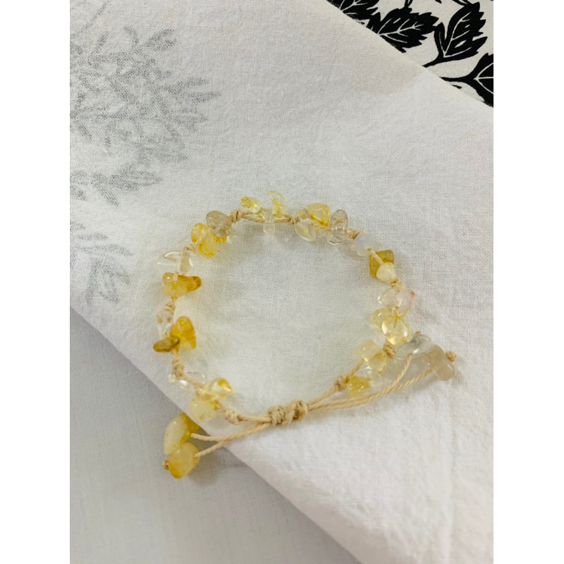Vòng tay handmade đá năng lượng mix đá tuỳ chọn