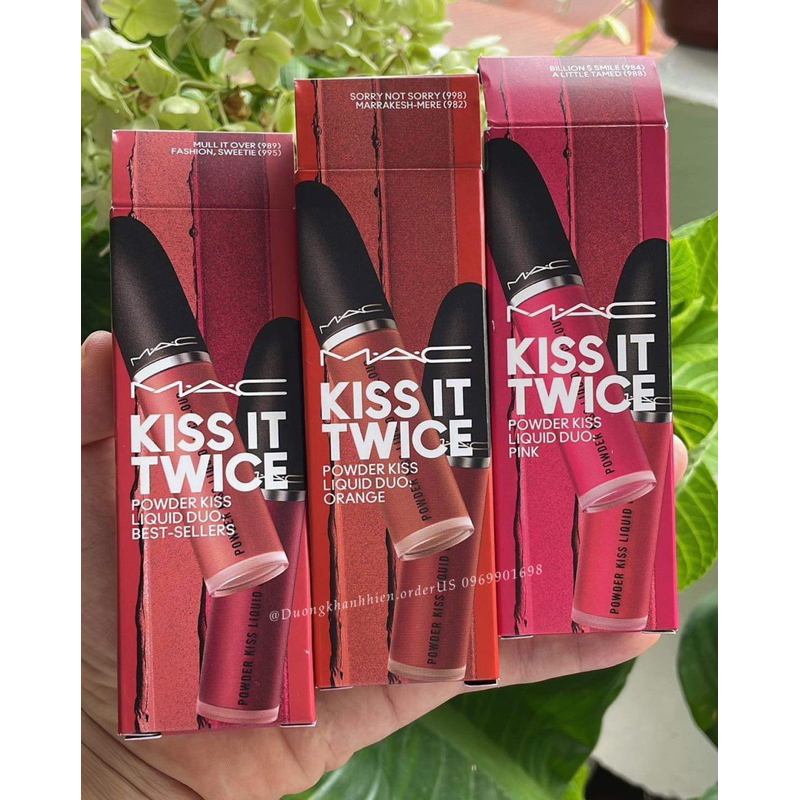 Son kem Maaccc đủ màu fullsize tách set và fullbox
