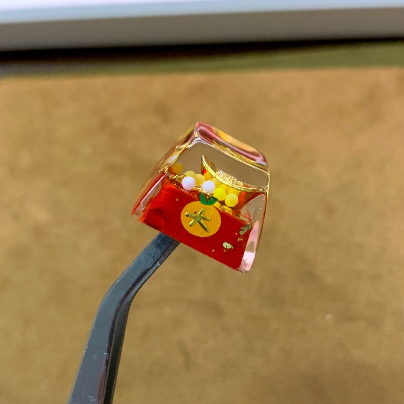 Nút bàn phím G-cap resin Tiền vàng May mắn 2023