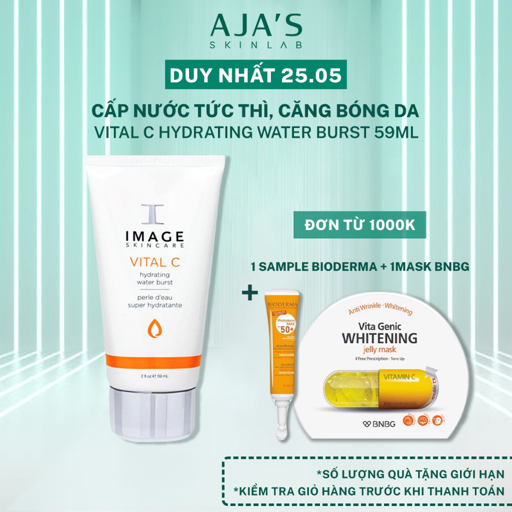 Serum cấp nước cấp tốc Image Skincare Vital C Hydrating Water Burst 59ml cho da khô - AJA'S SKINLAB