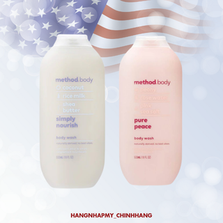 Sữa tắm method body wash pure của úc 532ml