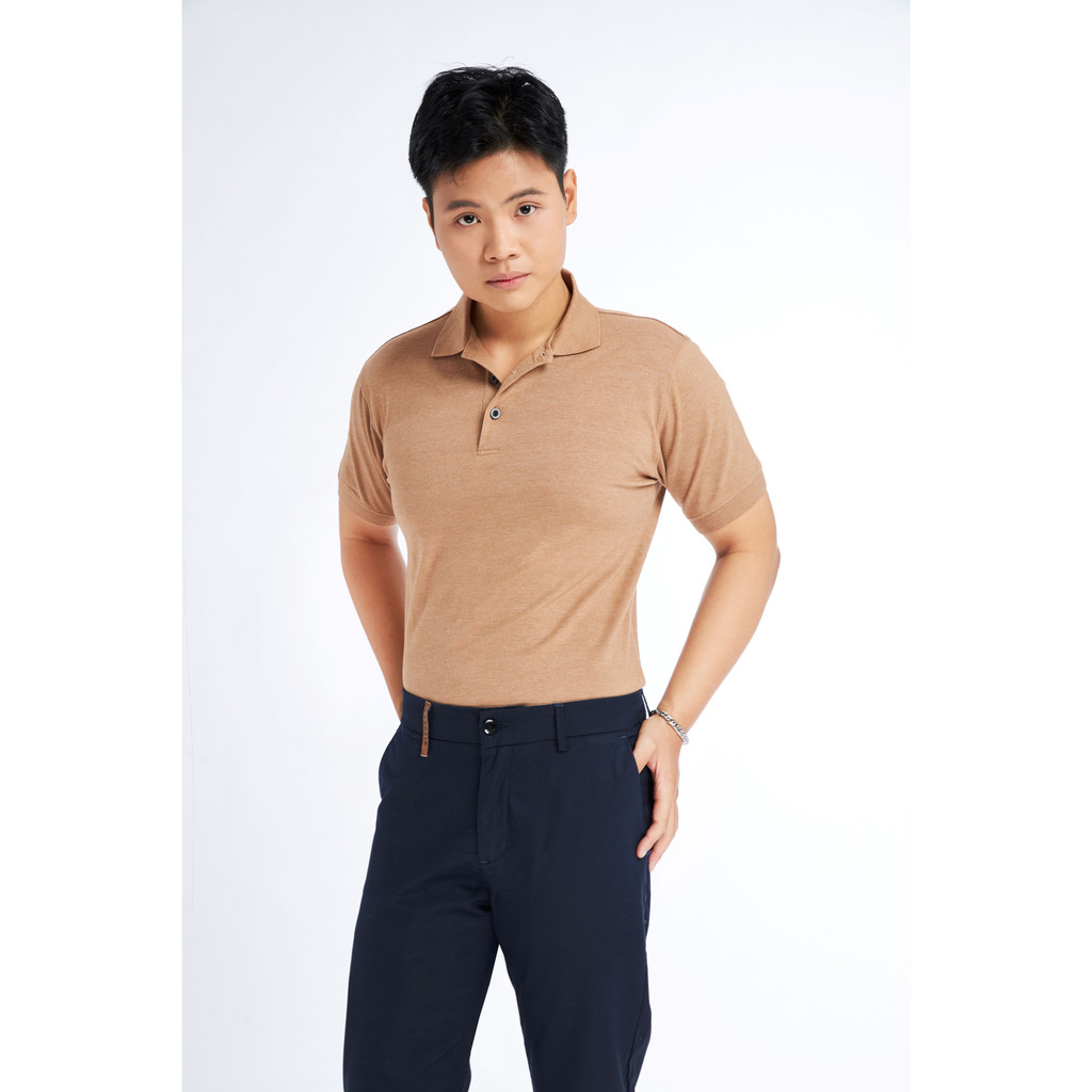 Áo POLO Nam THE BASIC áo thun có cổ vải cá sấu cotton co giãn cao cấp thoáng mát - ANN013