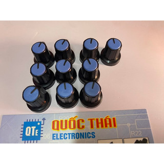 Combo 10 núm volume màu xanh chặt góc