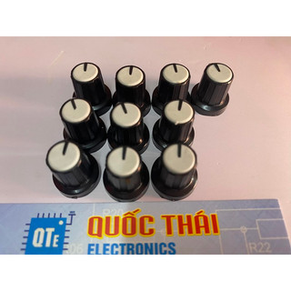 Combo 10 núm volume màu trắng chặt góc