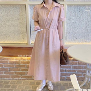 Váy sơmi tay bồng