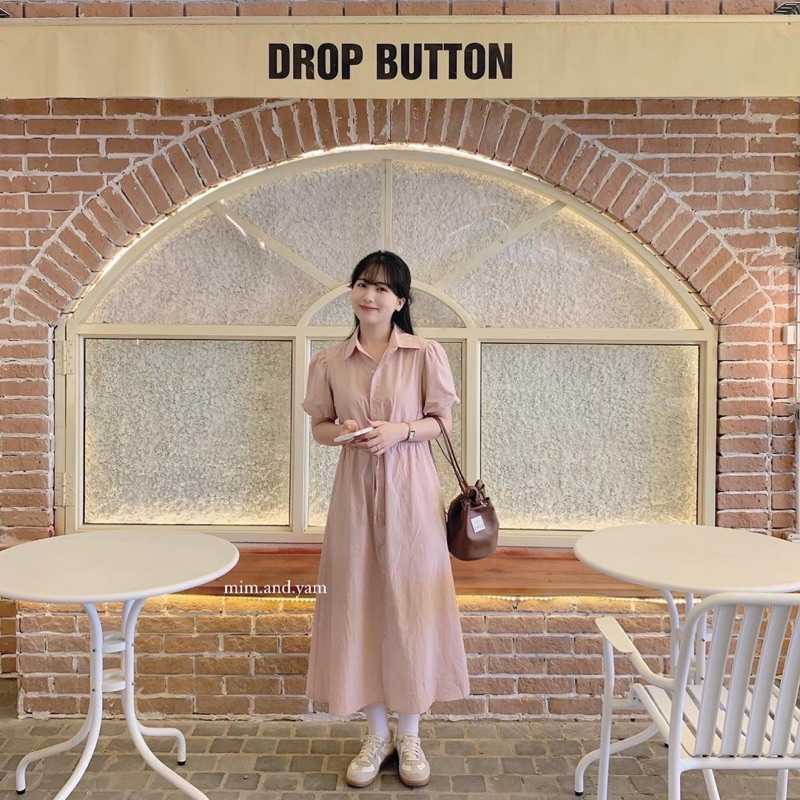 Váy sơmi tay bồng