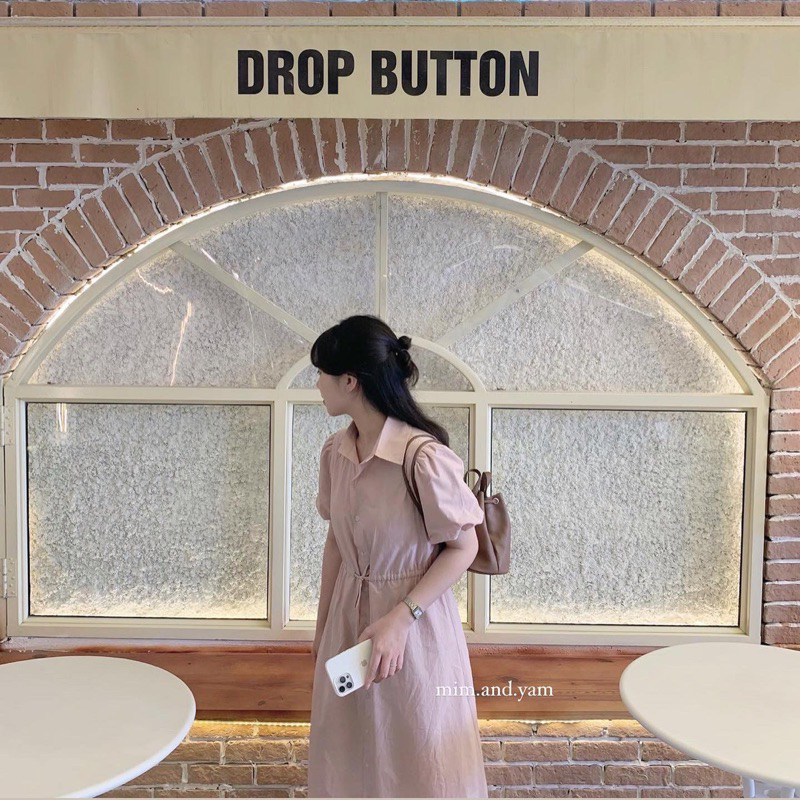 Váy sơmi tay bồng