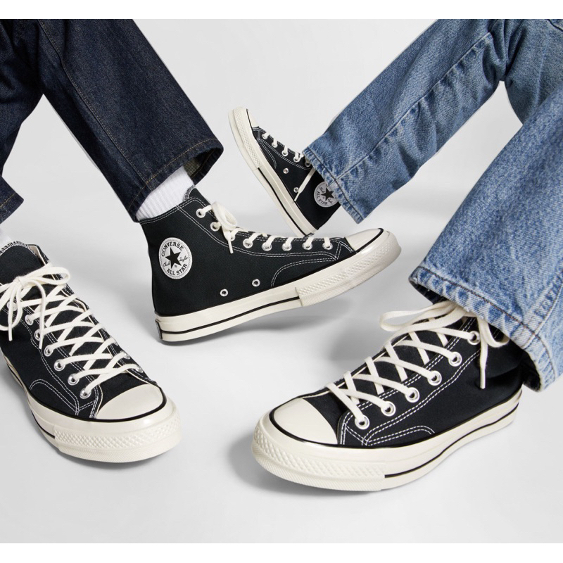 Chuck 70 Black High | Giày Converse Đen 1970s Cổ Cao 162050C