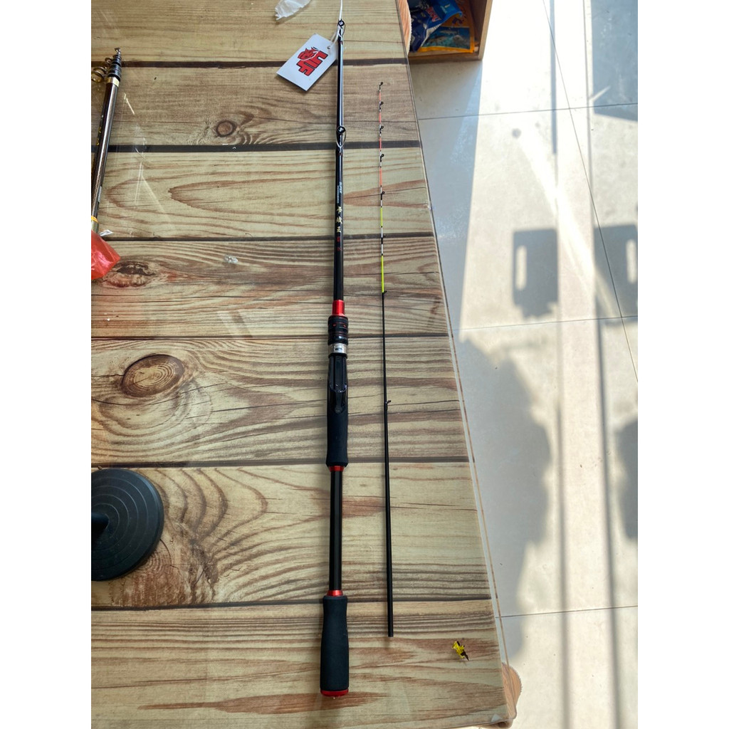 Cần câu ikada dài 1m5 ngọn 0.5mm câu cá dìa, hói, tráp màu giao ngâu nhiẻn